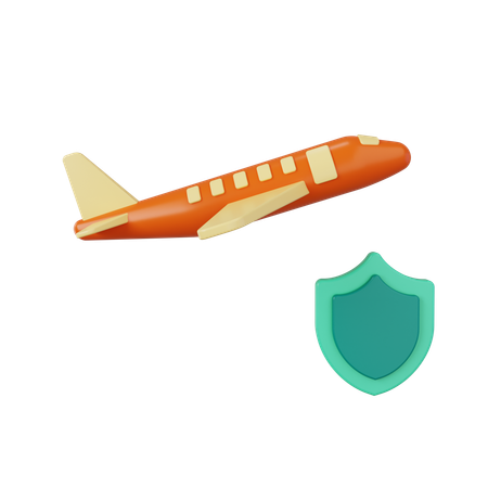 Safe Flight  3D Icon