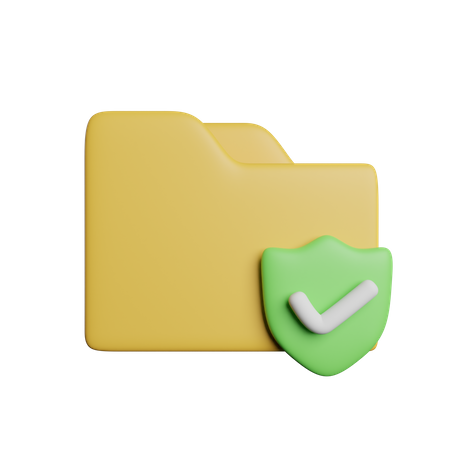 Safe Folder  3D Icon