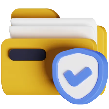 Safe Folder  3D Icon