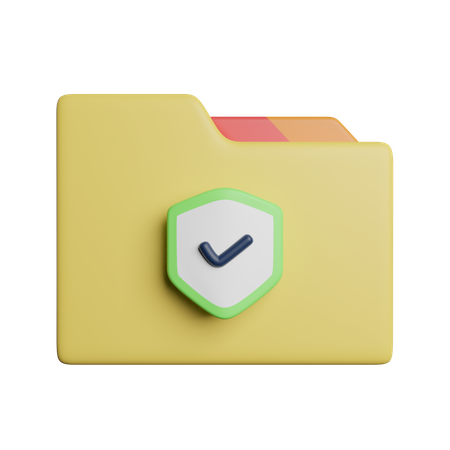Safe Folder  3D Icon