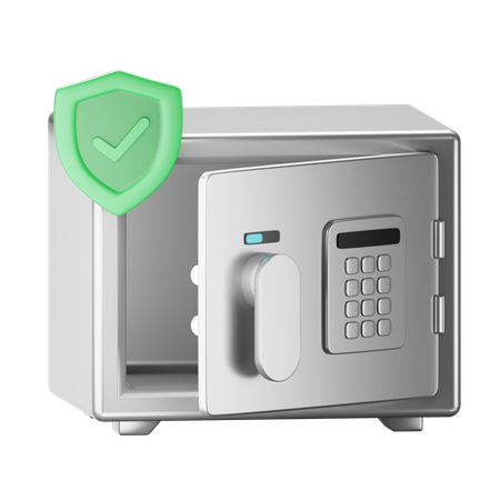 Safe Locker  3D Icon