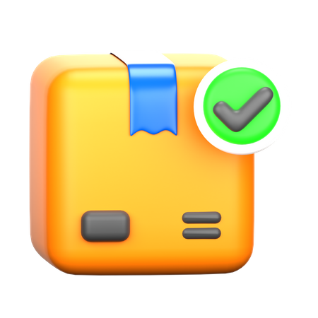 Safe Package  3D Icon