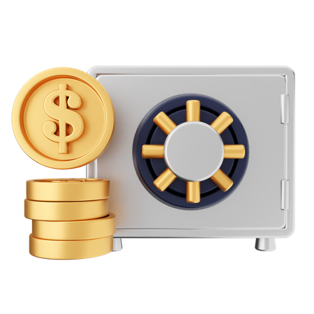 Safe Payment  3D Icon