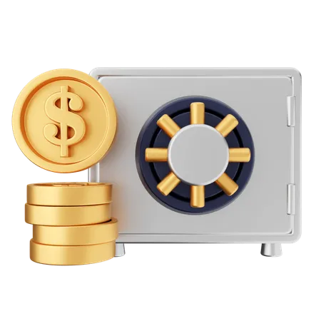 Safe Payment  3D Icon