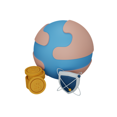 Safe payment 3D Icon