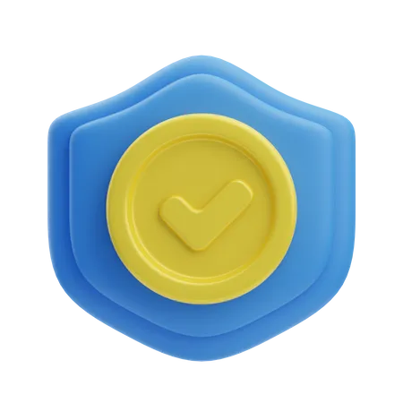 Safe Payment  3D Icon