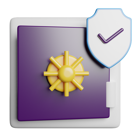 Safebox  3D Icon