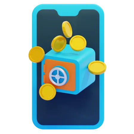 SAFEBOX  3D Icon