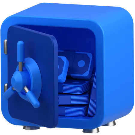 Safebox money  3D Icon