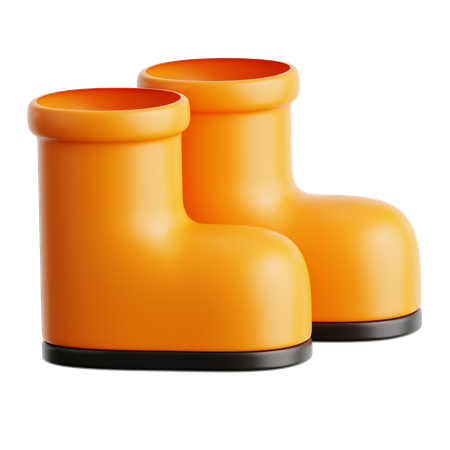 Safety Boot  3D Icon