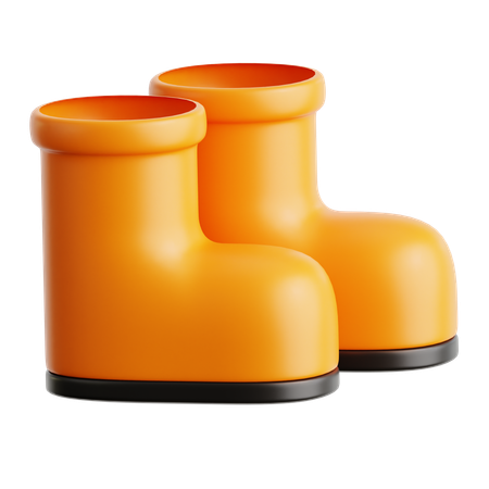 Safety Boot  3D Icon