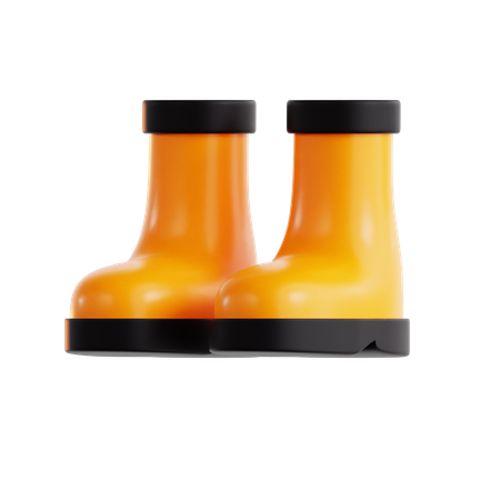 Safety Boots  3D Icon