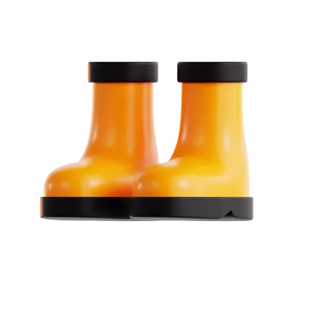 Safety Boots  3D Icon