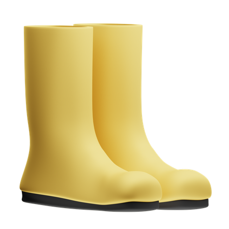 Safety Boots  3D Icon