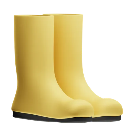 Safety Boots  3D Icon