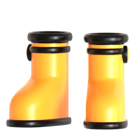 Safety Boots  3D Icon