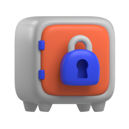 Safety Box  3D Icon