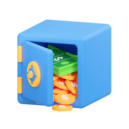 Safety Box  3D Icon