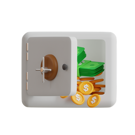 Safety Box  3D Icon