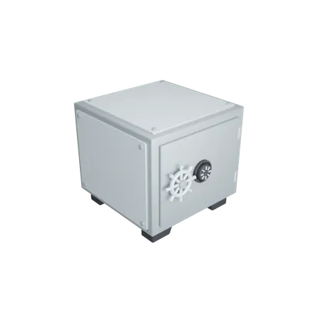 Safety Box 3D Illustration