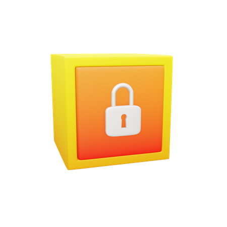 Safety Box 3D Icon
