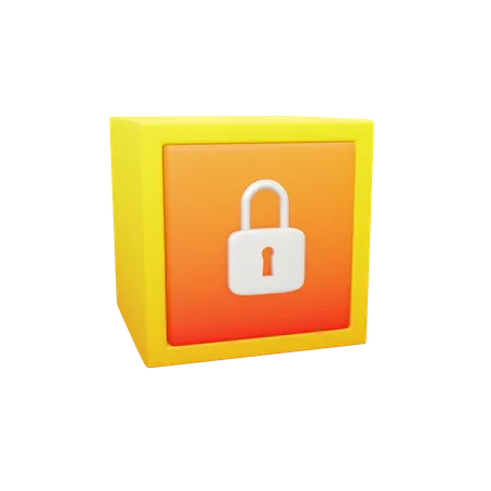 Safety Box 3D Icon
