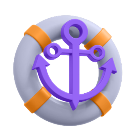 Safety Buoy  3D Icon