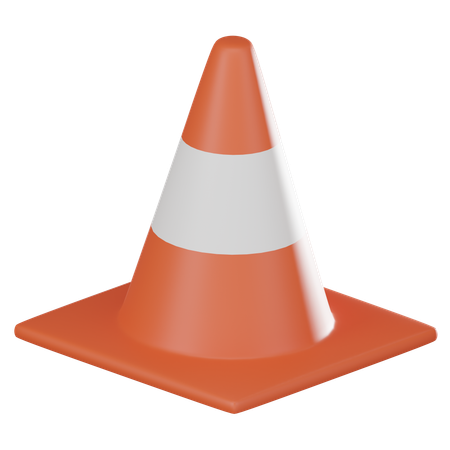Safety Cone  3D Icon
