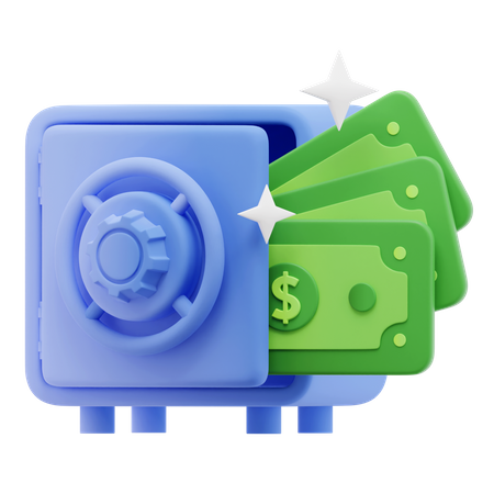 Safety Deposit Vault  3D Icon