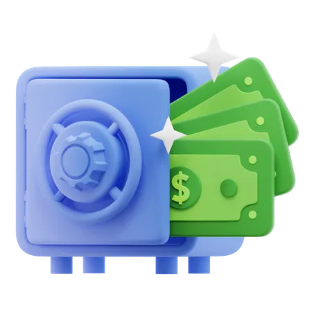 Safety Deposit Vault  3D Icon