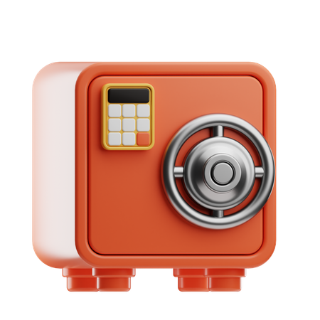 Safety Deposit Vault  3D Icon