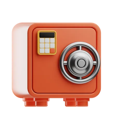 Safety Deposit Vault  3D Icon