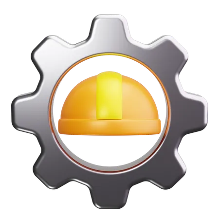 Safety Gear  3D Icon