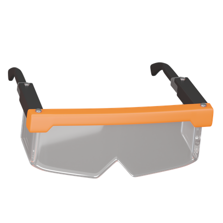 Safety Glasses  3D Icon