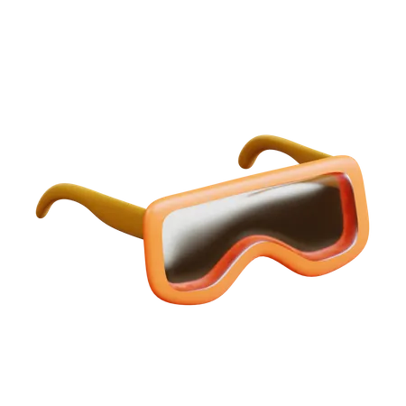 Safety Glasses  3D Icon