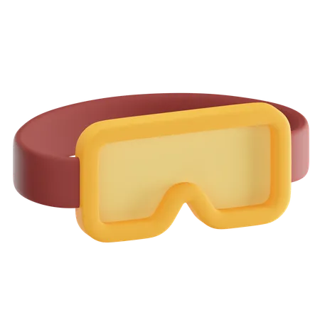 Safety Glasses  3D Icon