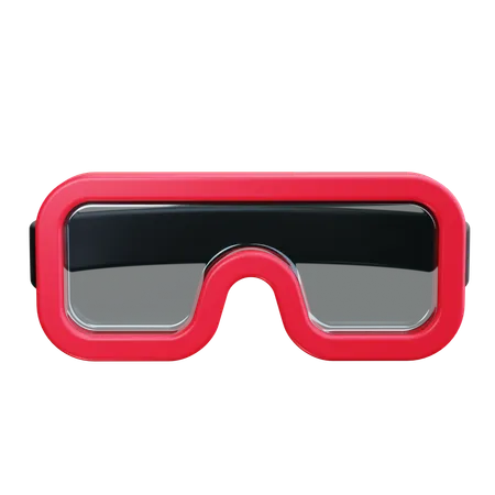 Safety Glasses  3D Icon