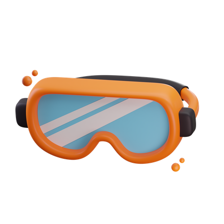 Safety Glasses  3D Icon