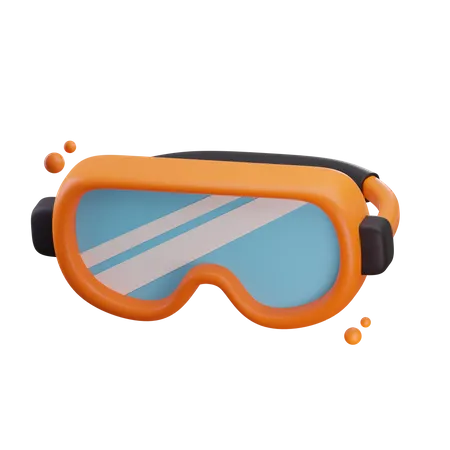 Safety Glasses  3D Icon