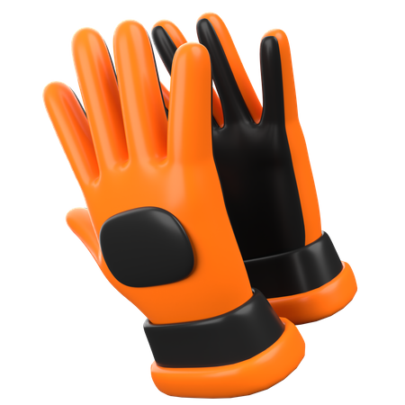 Safety Gloves  3D Icon