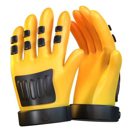 Safety Gloves  3D Icon