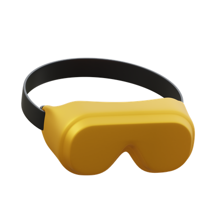 Safety Google  3D Icon