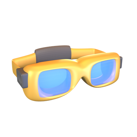 Safety Googles  3D Icon