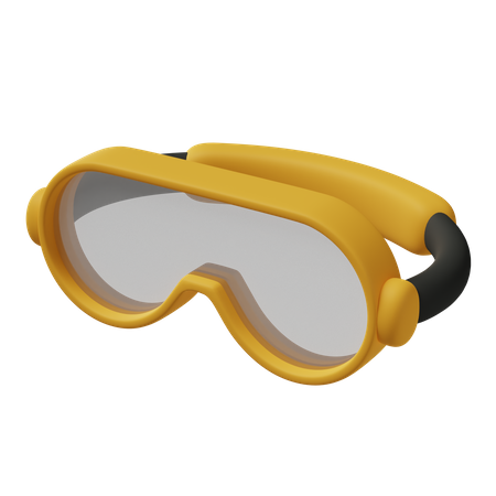 Safety Googles  3D Icon