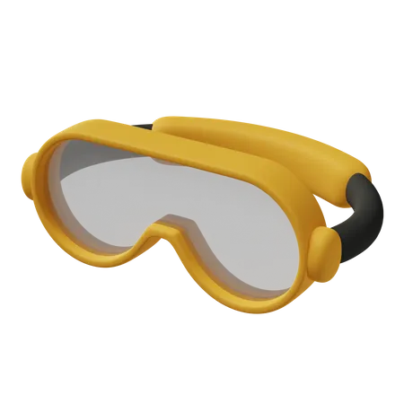 Safety Googles  3D Icon