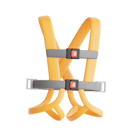 Safety Harness  3D Icon