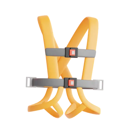 Safety Harness  3D Icon