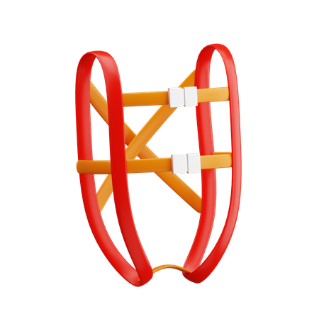 Safety Harness  3D Icon