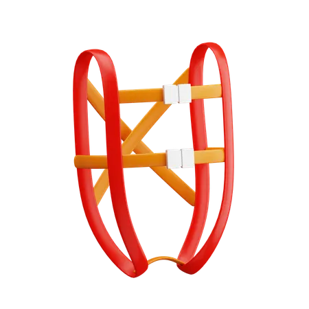 Safety Harness  3D Icon