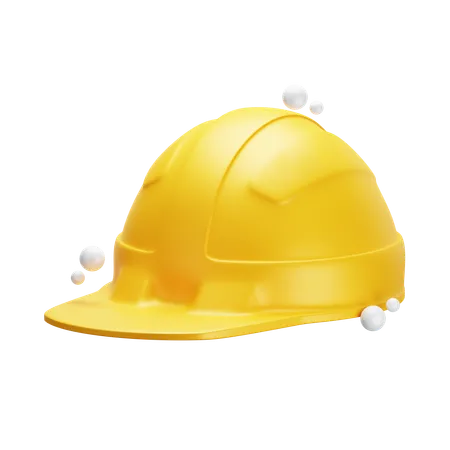 Safety Helmet 3 D Illustration 3D Icon